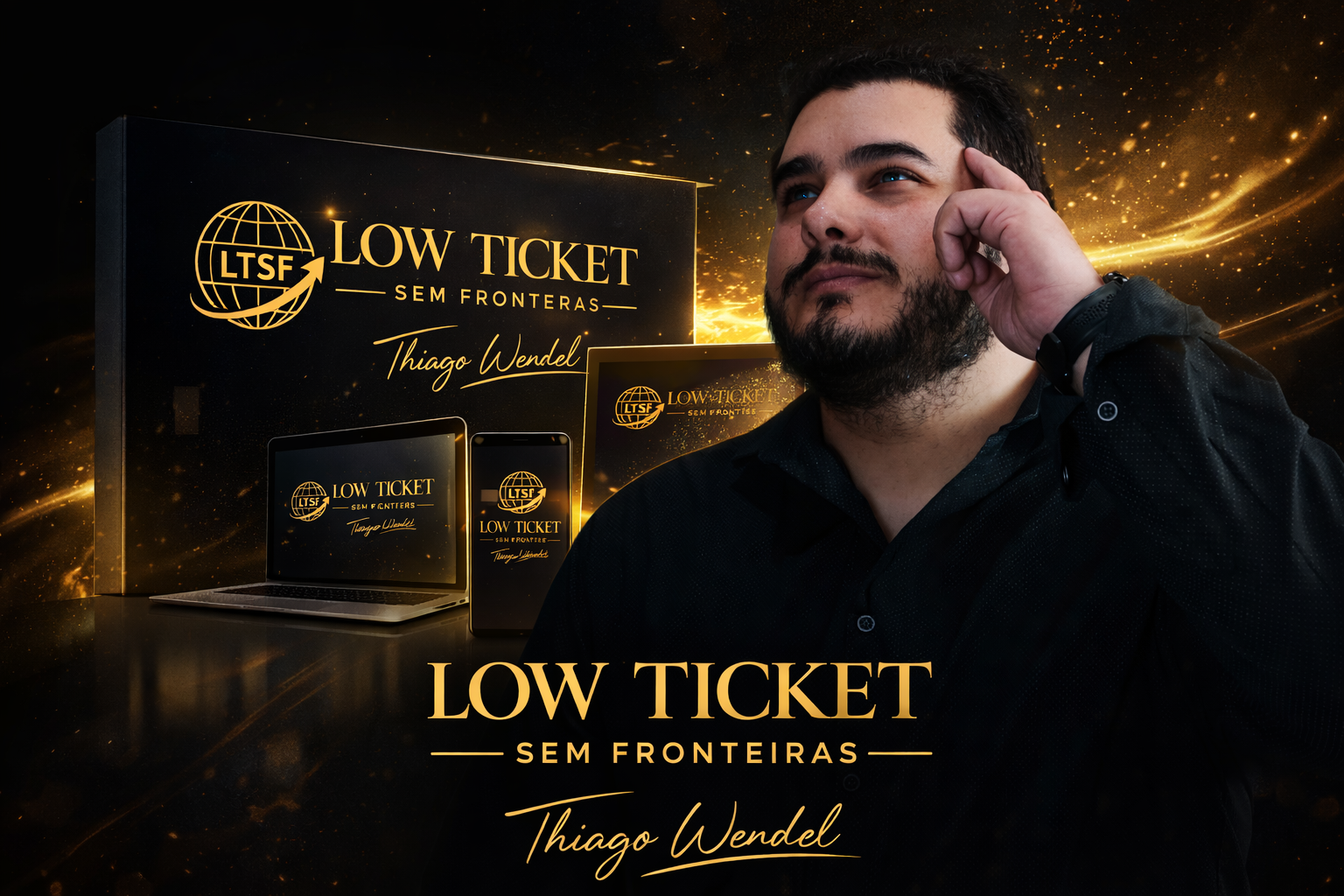 Logomarca LowTicket Sem Fronteiras